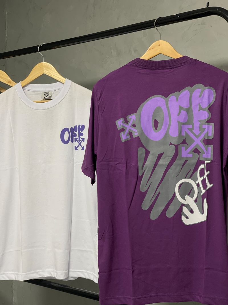 Camiseta Off-White Oversized – Edição "Graffiti Arrow"