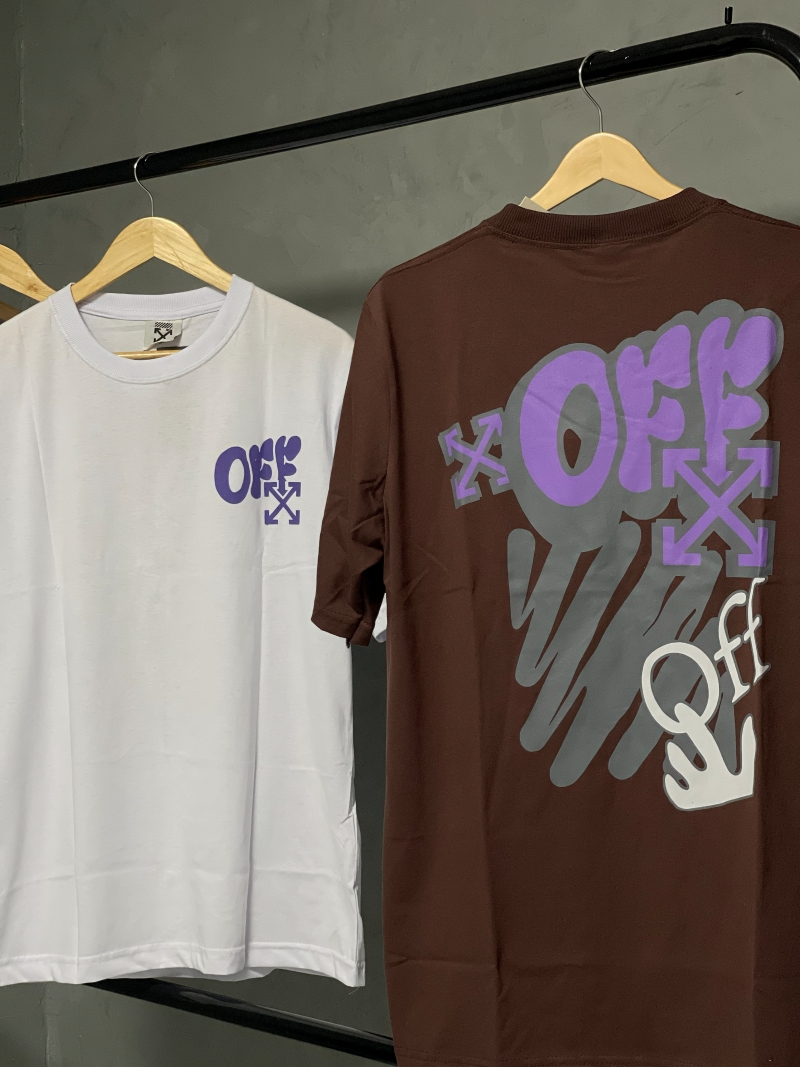 Camiseta Off-White Oversized – Edição "Graffiti Arrow" - Imagem 3