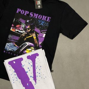 Camiseta Vlone x Pop Smoke "King of New York" Oversized