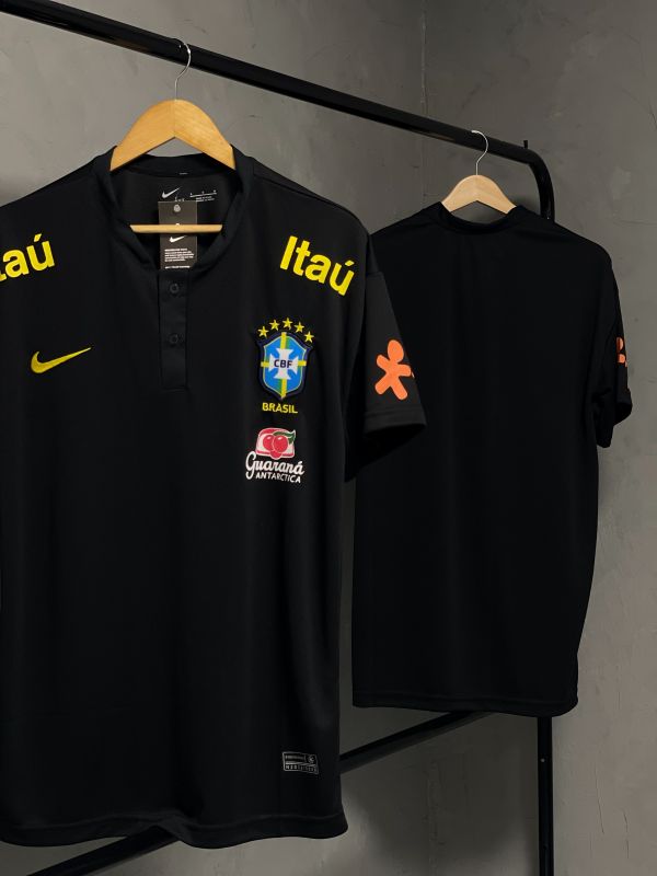 Camisa Polo Seleção Black